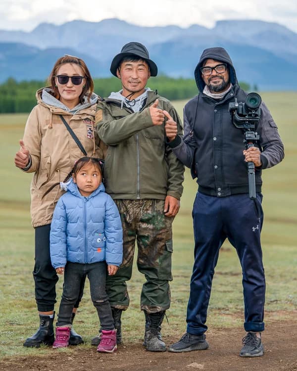 Group tour in Mongolia